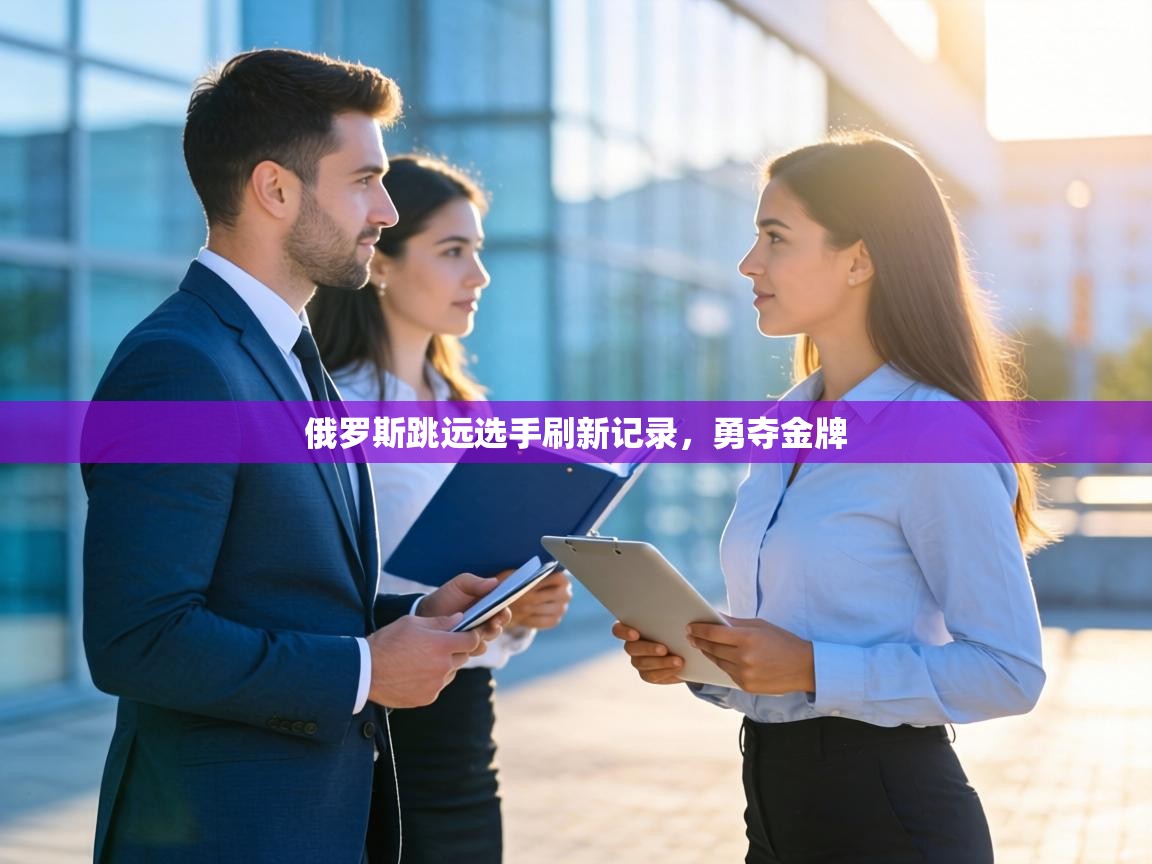 俄罗斯跳远选手刷新记录，勇夺金牌